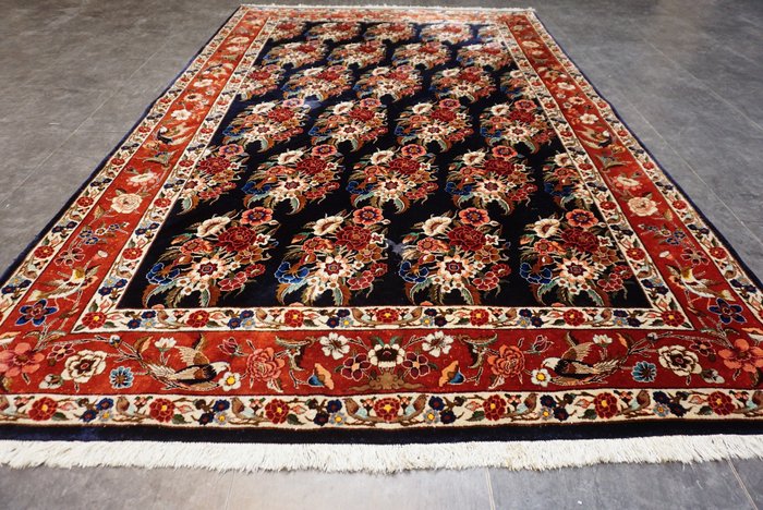 戈姆絲綢 伊朗 - 地毯 - 223 cm - 141 cm