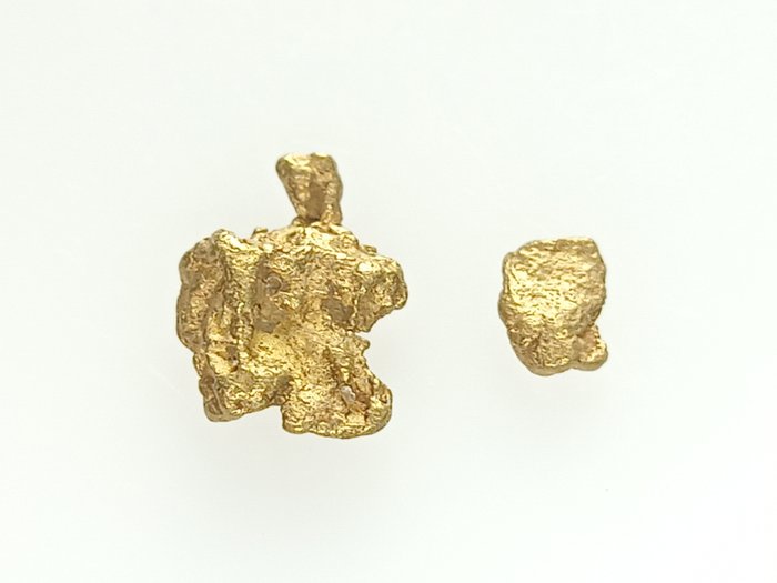 Pepitas de oro muy raras - Laponia/Finlandia/ Pepitas- 0.5 g