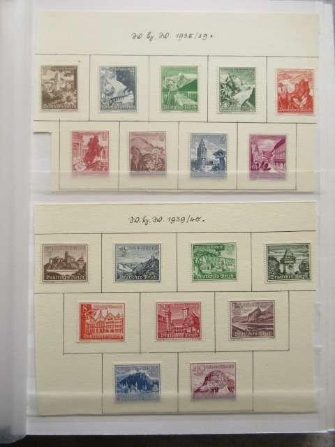世界  - 包括德国，邮票收藏
