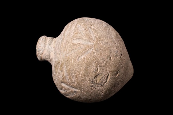 Bizantino Granada de mano de barro 'Fuego griego': ¡gran artefacto de guerra antiguo!