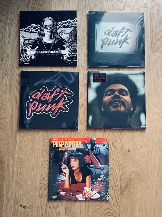 Daft Punk, Various Original Soundtracks, FEVER RAY - Différents artistes - PULP FICTION - THE WEEKN AFTER HOURS (DLX) - HOMEWORK - HUMAN AFTER ALL - FEVER RAY - Différents titres - Disque vinyle - 2000
