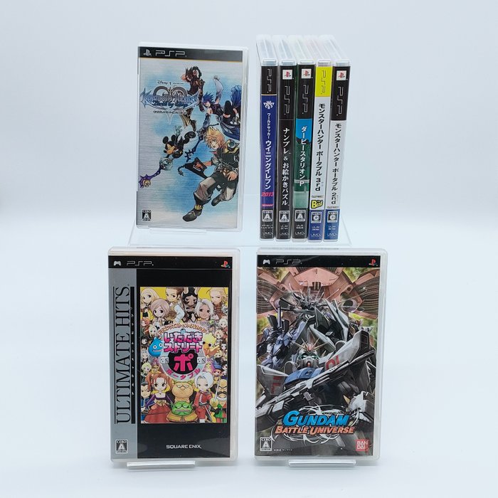 Sony - PlayStation Portable (PSP) Software Set of 8 - From Japan - Videopeli (8) - Alkuperäispakkauksessa