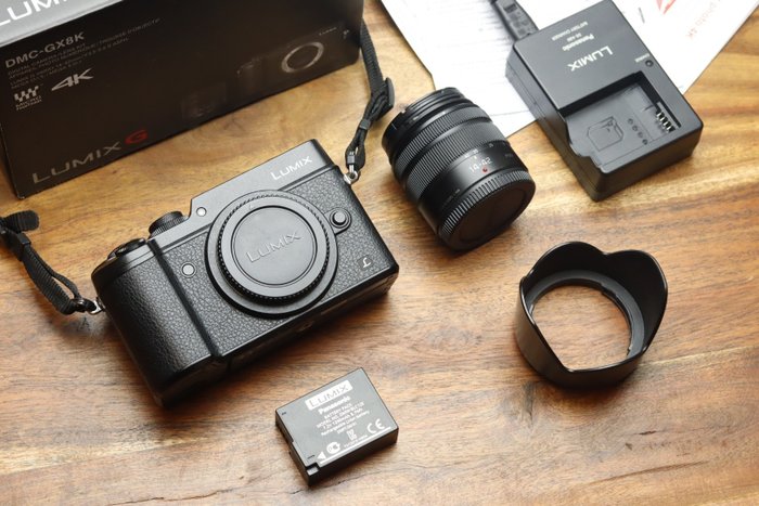 Panasonic Lumix G DMC-GX8 K + Lumix G Vario 14-42mm f/3.5-5.6 II Lens Digitális fényképezőgép