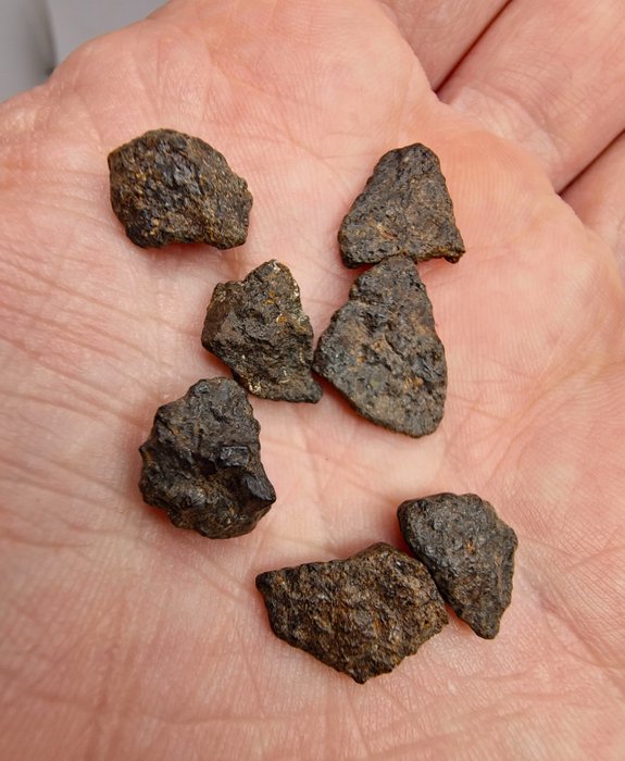 Meteorit Ureilit 16411. Forbehold ikke prisen. - 5 g