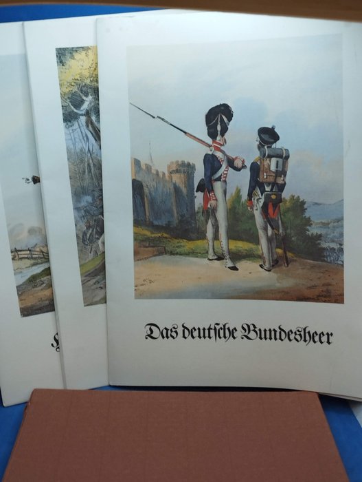Eckert u. Monten - Das deutsche Bundesheer, Hessen,Hansestadt,Holstein,Hessen 53 Bildtafeln - 1978