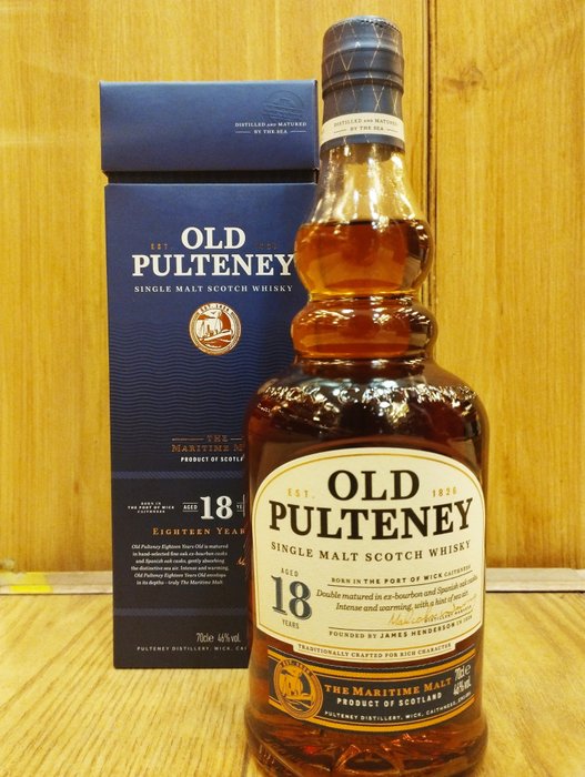 Old Pulteney 18 years old - Original bottling  - 70cl
