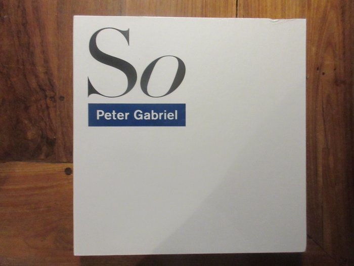 Peter Gabriel - So - 25th Anniversary Deluxe Edition - 2xLP Vinyl and CD mixed Box Set - Conjunto em caixa - 2012