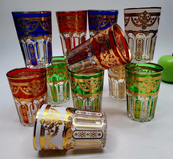 饮料用具 (12) - 茶具 - 玻璃和搪瓷