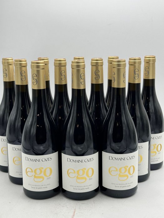 2021 Domaine Cazes "Ego" - 鲁西永 - 12 Bottles (0.75L)