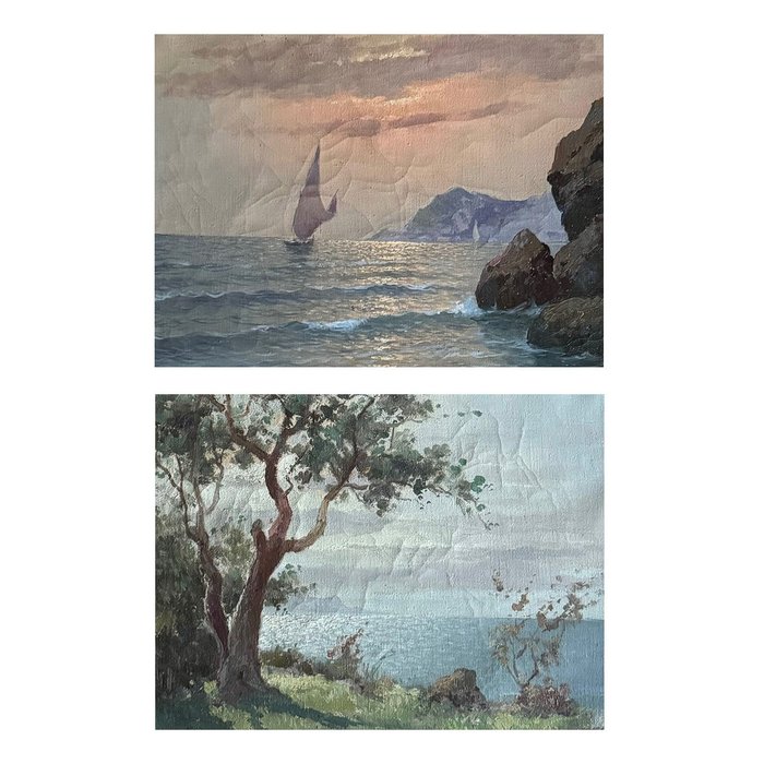 L. Rossi (XIX-XX) - Capri o costiera amalfitana