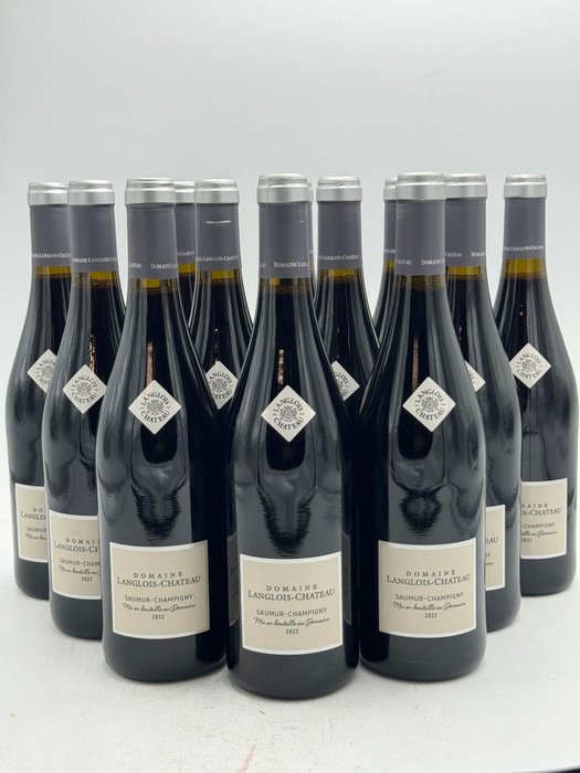 2022 Domaine Langlois-Chateau Saumur-Champigny - 卢瓦尔河 - 12 Bottles (0.75L)