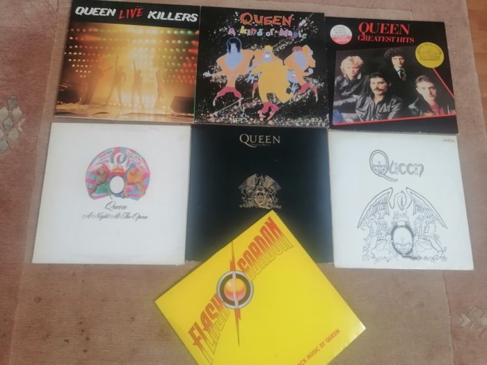 Queen - Titluri multiple - Disc vinil - 1975