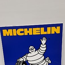 Michelin – Bord – dubbelzijdig Reclamebord – metaal