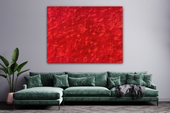 Reinhard Sommer - Gemälde - Red Troll 4 XXL