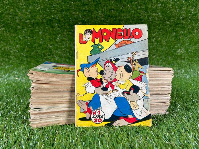 Il Monello nn 1/52 cpl - annata completa - 52 Album - Πρώτη έκδοση - 1956