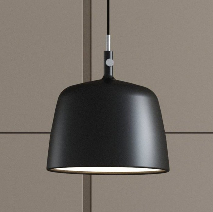 Nordlux, Design For The People - - Bjørn+Balle - Lampă suspendată - Norbi 30 - Negru - Aluminiu
