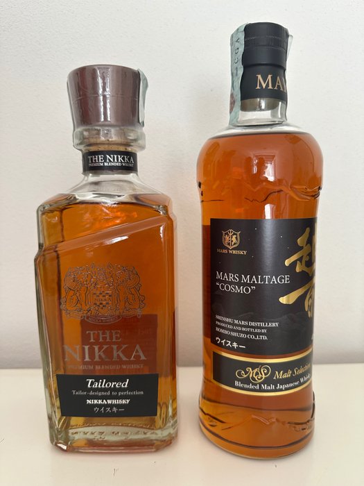 The Nikka Tailored & Mars Cosmo Maltage  - 70cl - 2 bottles