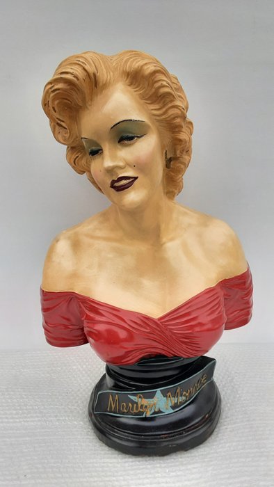 半身像, Marilyn monroe - 66 cm - 塑膠