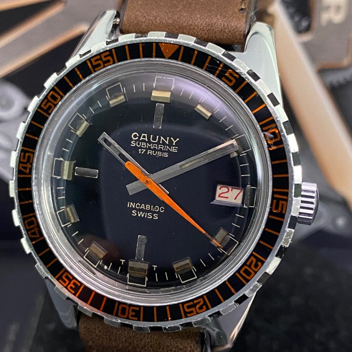 Cauny - Submarine Diver - Zonder Minimumprijs - 285-68102 - Heren - 1970-1979