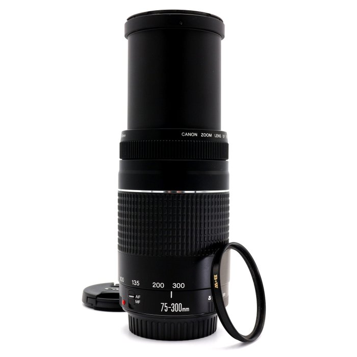 Canon EF 75-300mm f/4-5.6 III Tele Zoom Lens met protectiefilter #CANON PRO Zoomobjektiv