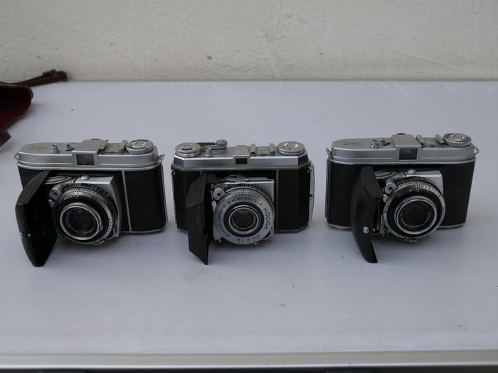 Kodak 2x Retina 1b, 1x Retina 1a Appareil photo argentique