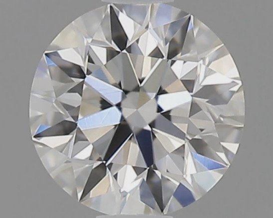 1 pcs Diamant - 0.40 ct - Brilliant - F - VVS1, *No Reserve Price* *3EX*