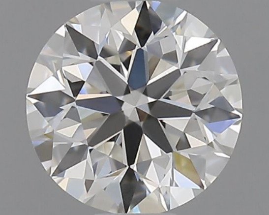 1 pcs Diamant - 0.43 ct - Brillant - G - VVS1, *No Reserve Price* *3EX*