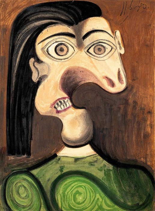 Pablo Picasso (1881-1973) - Femme La Guerre I