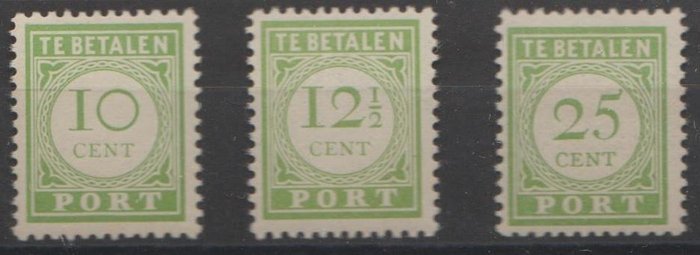 庫拉索 1945 - 郵票英文印刷 - NVPH P31/P33