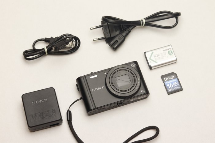 Sony Sony DSC-WX350 18.2 MP, 20x optical zoom, Wi-Fi Digitalkamera