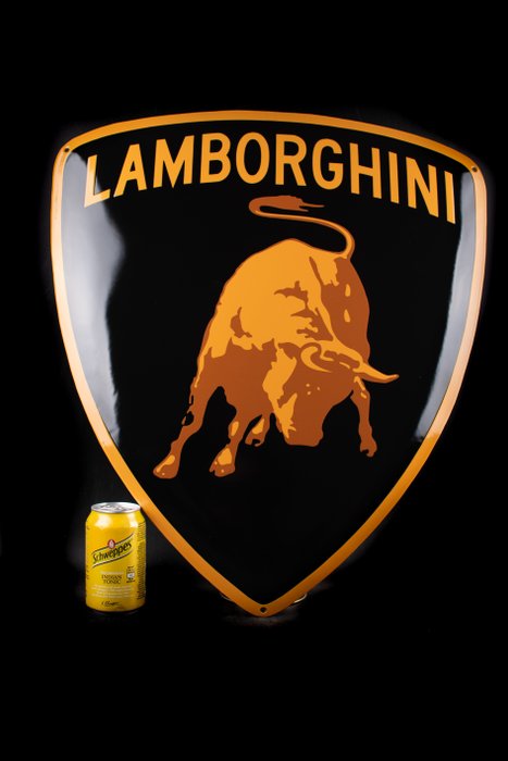 Sign - Lamborghini - Lamborghini XL emblem; 600mm; wonderful hand made details