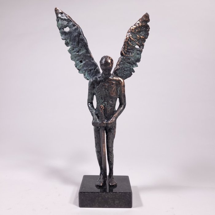 J. Chol - Archangel with sword (Bronze, ed. 6/9)