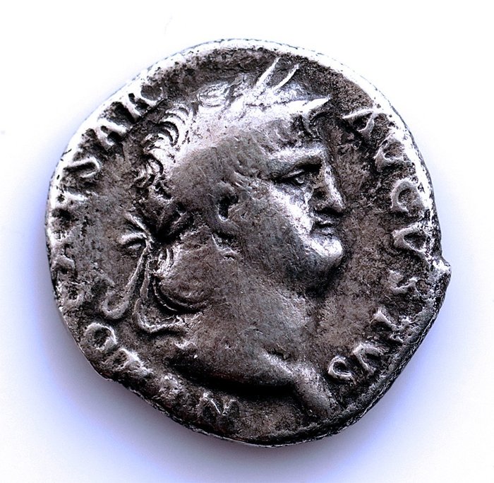 Romarriket. Nero (AD 54-68). Denarius Roma 65 - 66 d.C. - Júpiter