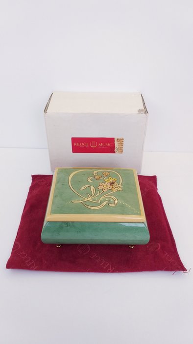 Reuge Music box with original pouch and box - Zenedoboz - Svájc - 1990-2000