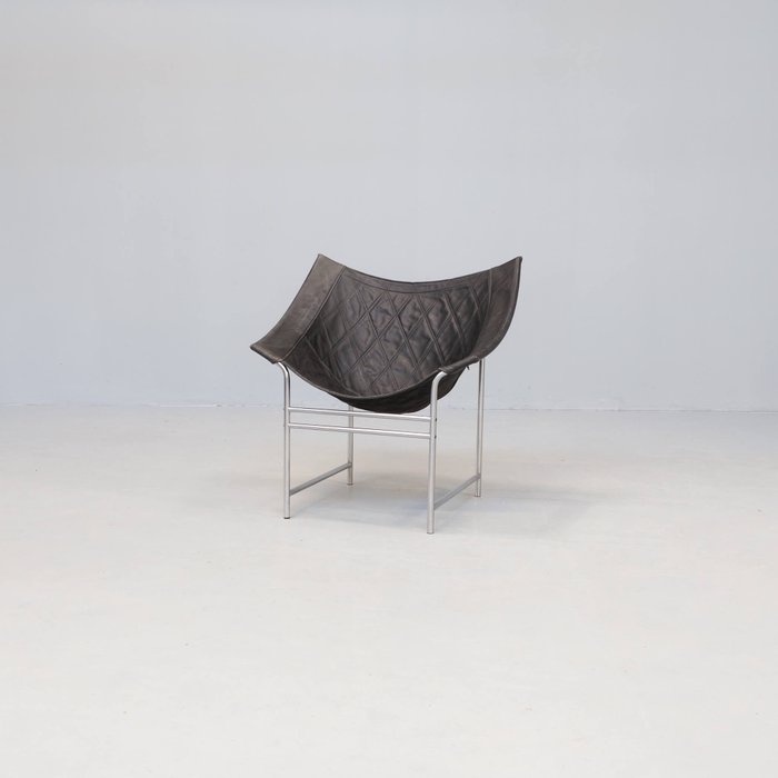 Montis - Gerard van den Berg - 扶手椅 - 搖擺 - 皮革, 金屬