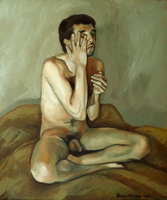 Patrícia Trindade - Giclée da pintura "Slither Away"