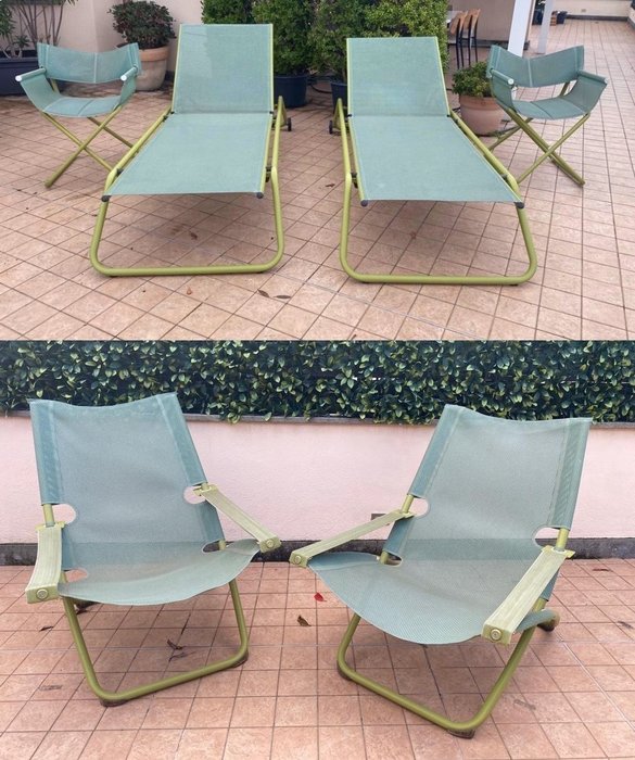 Emu - Alfredo Chiaramonte, Marco Marin - Snooze - Chair (6) - Aluminium, Emu-Tex Fabric