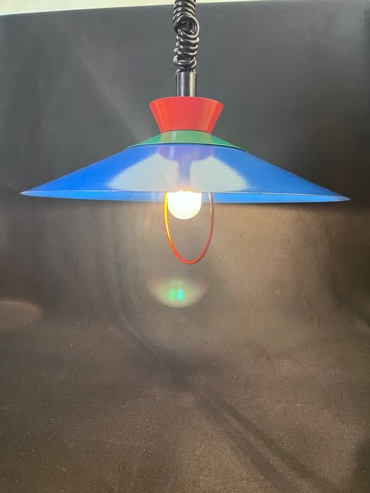 Happylight - Lamp - Vintage Memphis design lamp Première kleuren - Metaal