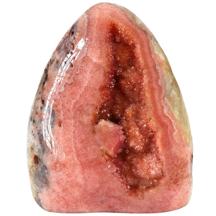 No Reserve - AAA Kvalitet - "Sparkling" Pink Amethyst - Geode- 1500 g