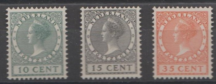 Niederlande 1924 - Ausstellungsmarken - NVPH 136/138