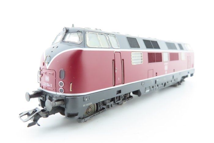 Märklin H0 - Uit set 29811 - Πετρελαιοκίνητη μηχανή τρένου (1) - BR 221, Ψηφιακός/Πλήρης ήχος - DB