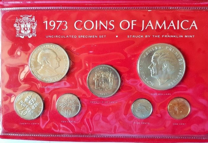 Jamaica. Year Set (FDC) 1975
