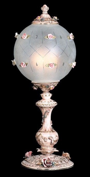 capodimonte capodimonte - Asztali lámpa (1) - ga-24 - Porcelán