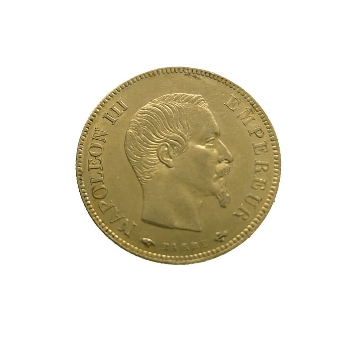 Francja. Napoléon III (1852-1870). 10 Francs 1856-A