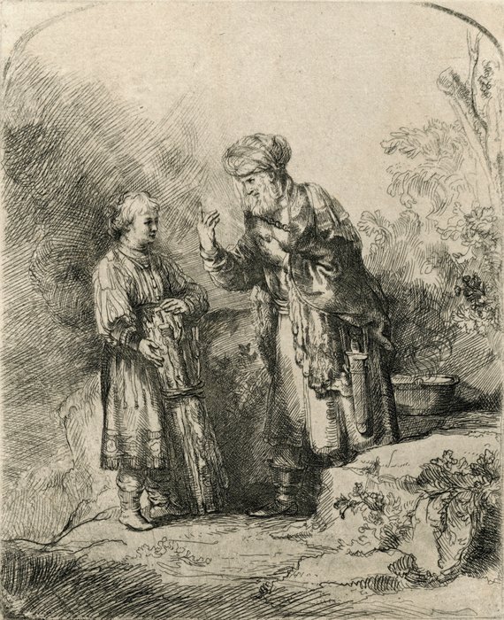 Rembrandt van Rijn (1606-1669), after - Abraham and Isaac