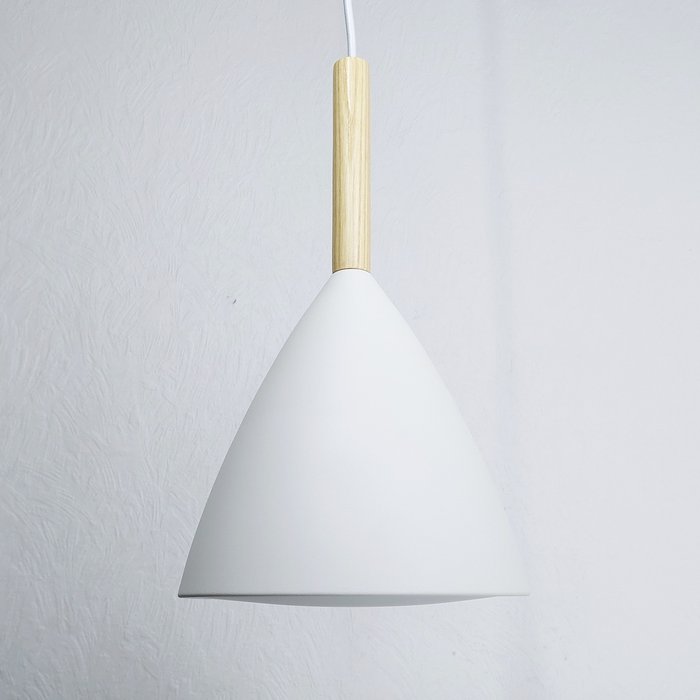 Bønnelycke MDD - Lampa wisząca - Pure 20 - wersja biała - Drewno, Metal