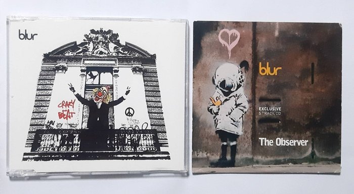 Banksy (1974) - Banksy (1974) - Banksy "Crazy Beat "2003 CD and"The Observer"2003 CD