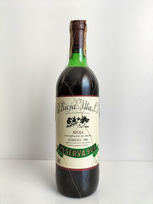 1981 La Rioja Alta, Reserva 904 - Rioja Gran Reserva - 1 Flasche (0,75Â l)