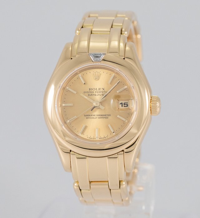 Rolex - Datejust Pearlmaster Yellow Gold 18k - 69328 - 女士 - 1990-1999