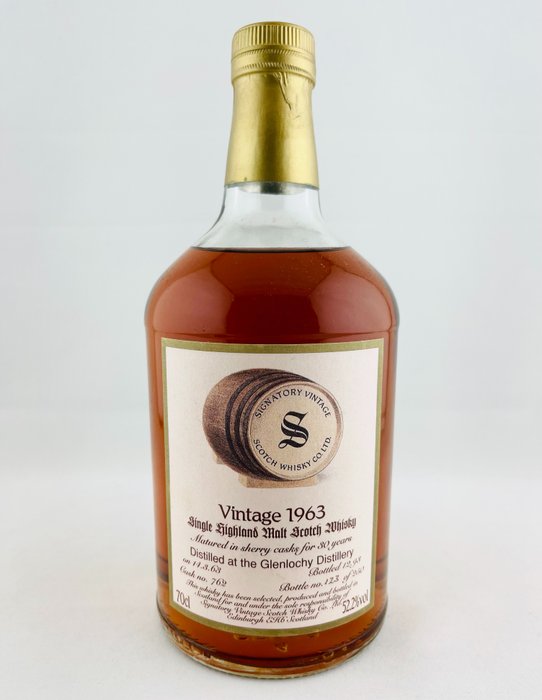 Glenlochy 1963 30 years old - Cask no. 762 - One of 250 - Signatory Vintage  - b. 1993  - 70cl